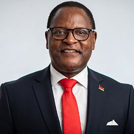 H.E President Lazarus Chakwera